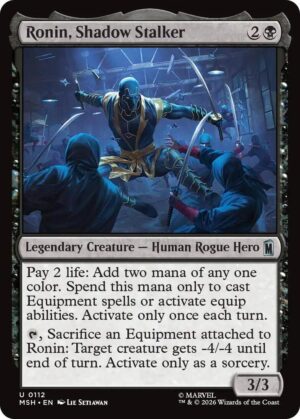 Ronin, Shadow Stalker - 112: Marvel Super Heroes