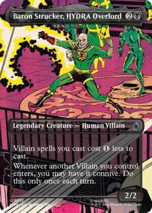 Baron Strucker, HYDRA Overlord (Borderless) (0315) - 315: Marvel Super Heroes