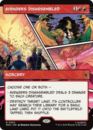 Avengers Disassembled (Borderless) - 302: Marvel Super Heroes