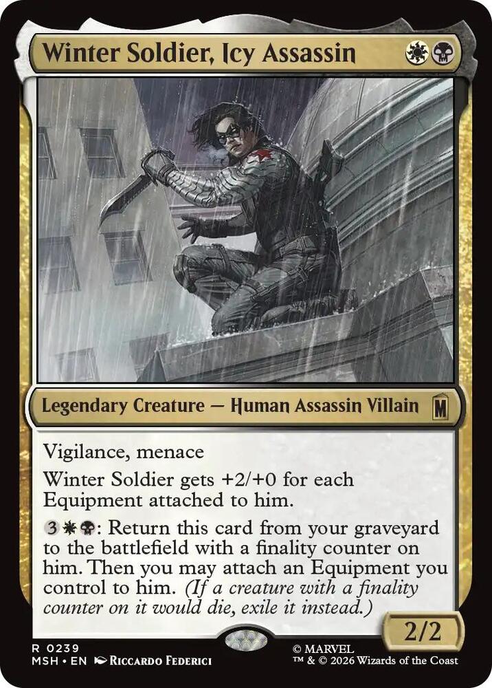 Winter Soldier, Icy Assassin - 239: Marvel Super Heroes