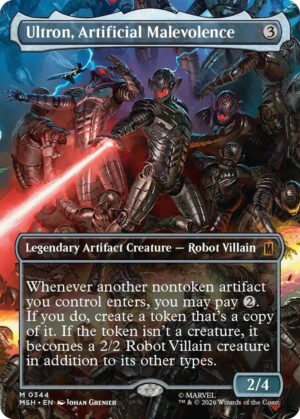 Ultron, Artificial Malevolence (Borderless) (0344) - 344: Marvel Super Heroes