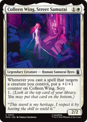 Colleen Wing, Street Samurai - 13: Marvel Super Heroes