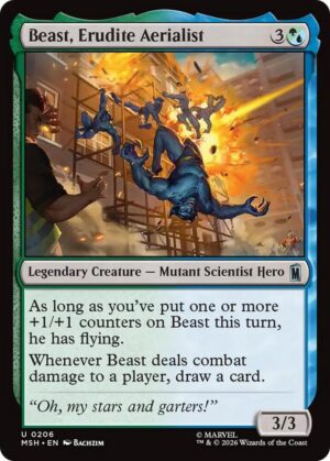 Beast, Erudite Aerialist - 206: Marvel Super Heroes