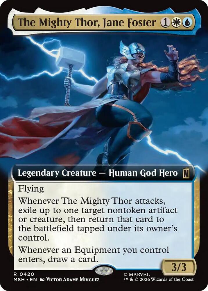 The Mighty Thor, Jane Foster (Extended Art) - 420: Marvel Super Heroes