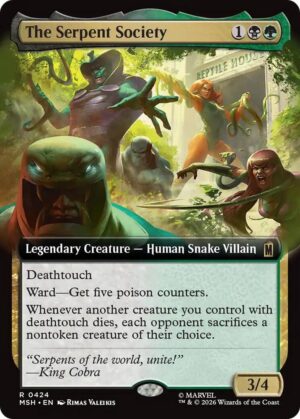 The Serpent Society (Extended Art) - 424: Marvel Super Heroes