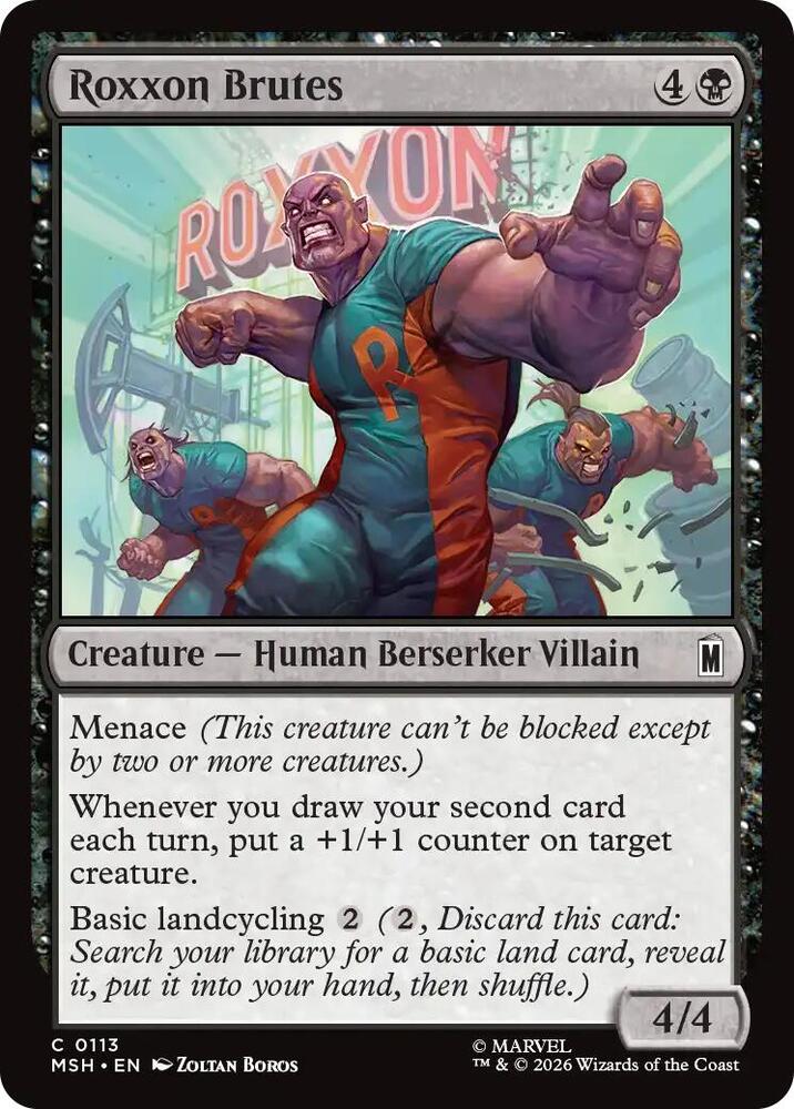 Roxxon Brutes - 113: Marvel Super Heroes