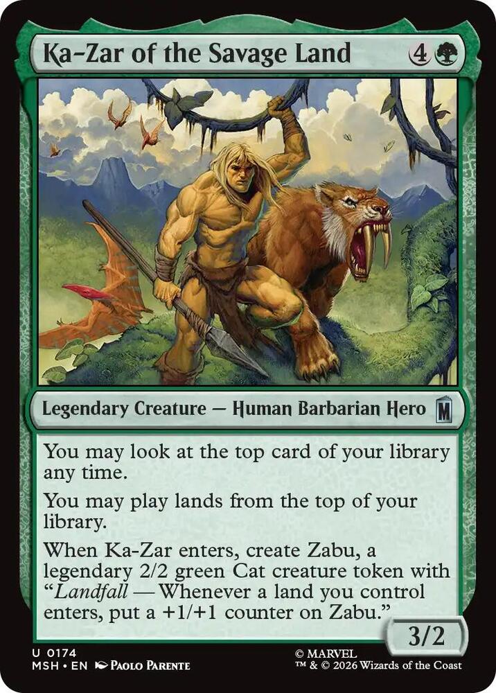 Ka-Zar of the Savage Land - 174: Marvel Super Heroes