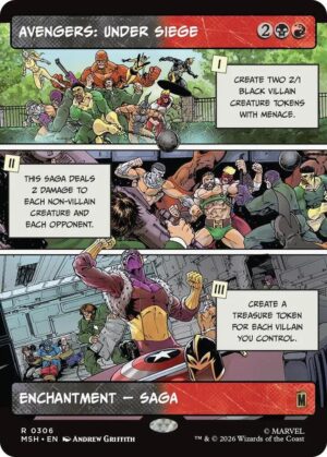 Avengers: Under Siege (Borderless) - 306: Marvel Super Heroes