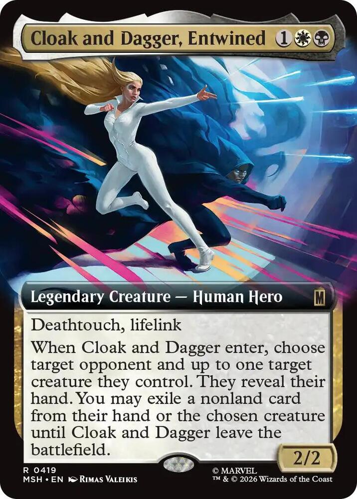 Cloak and Dagger, Entwined (Extended Art) - 419: Marvel Super Heroes