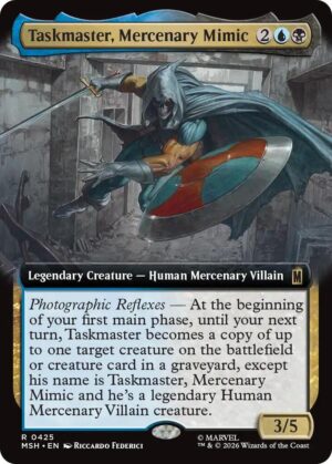 Taskmaster, Mercenary Mimic (Extended Art) - 425: Marvel Super Heroes