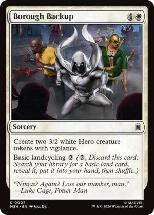 Borough Backup - 7: Marvel Super Heroes