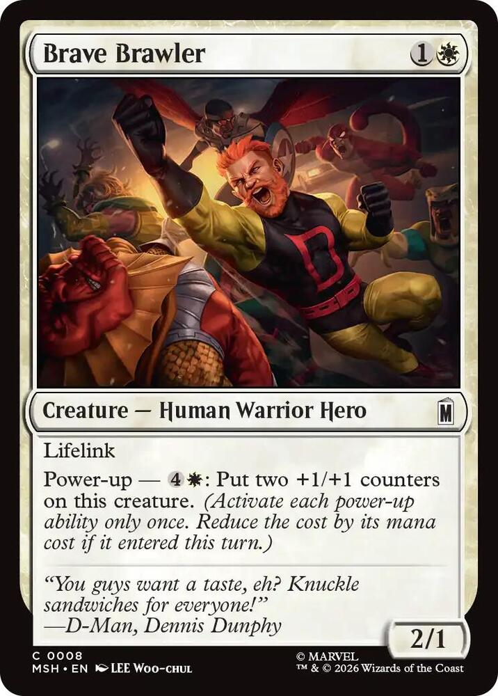 Brave Brawler - 8: Marvel Super Heroes