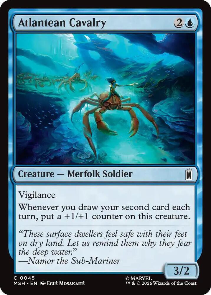 Atlantean Cavalry - 45: Marvel Super Heroes