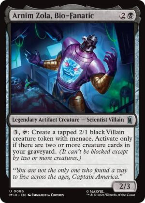 Arnim Zola, Bio-Fanatic - 86: Marvel Super Heroes