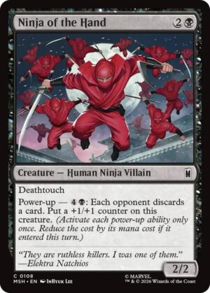 Ninja of the Hand - 108: Marvel Super Heroes