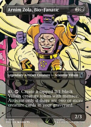 Arnim Zola, Bio-Fanatic (Borderless) - 319: Marvel Super Heroes