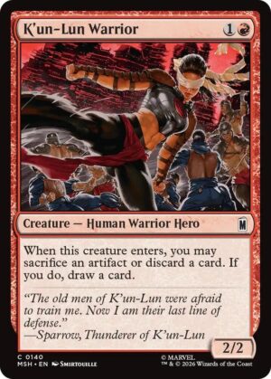 K'un-Lun Warrior - 140: Marvel Super Heroes