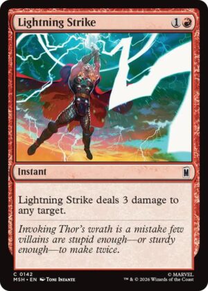 Lightning Strike - 142: Marvel Super Heroes