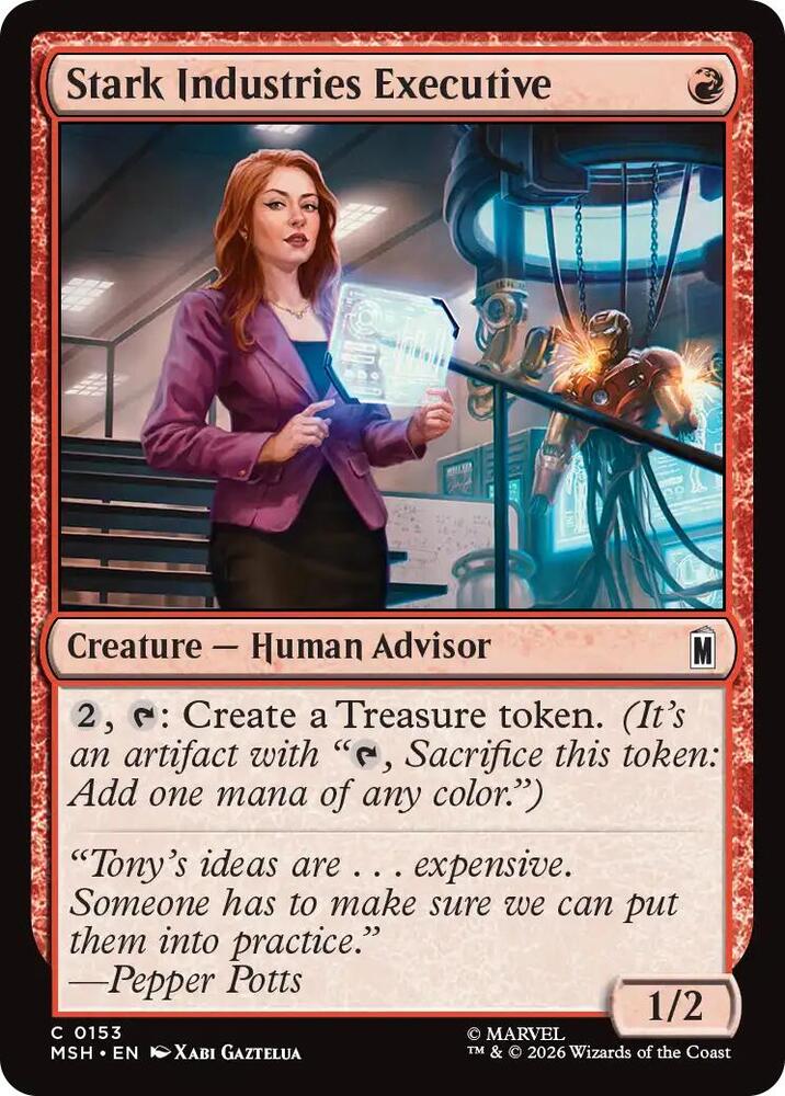 Stark Industries Executive - 153: Marvel Super Heroes