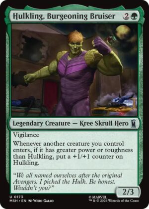 Hulkling, Burgeoning Bruiser - 173: Marvel Super Heroes
