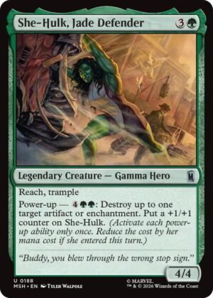 She-Hulk, Jade Defender - 188: Marvel Super Heroes