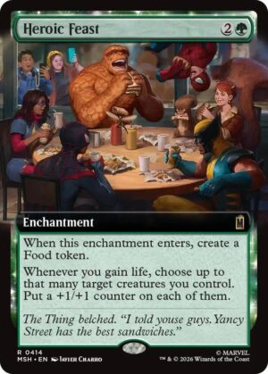 Heroic Feast (Extended Art) - 414: Marvel Super Heroes
