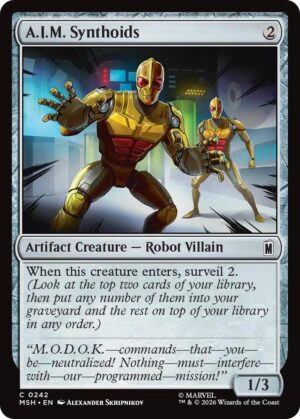 A.I.M. Synthoids - 242: Marvel Super Heroes