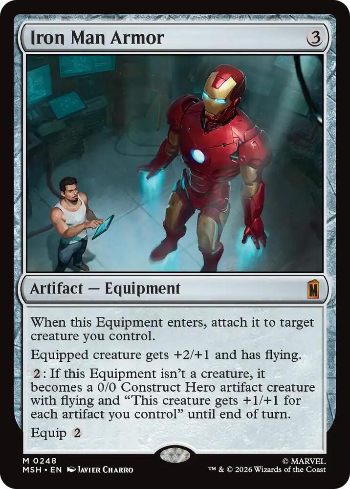 Iron Man Armor - 248: Marvel Super Heroes
