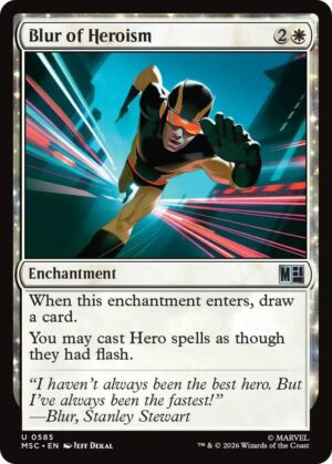 Blur of Heroism - 585: Commander: Marvel Super Heroes