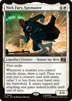 Nick Fury, Spymaster - 603: Commander: Marvel Super Heroes
