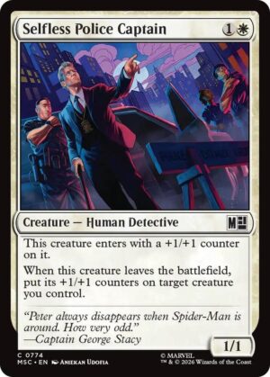 Selfless Police Captain - 774: Commander: Marvel Super Heroes