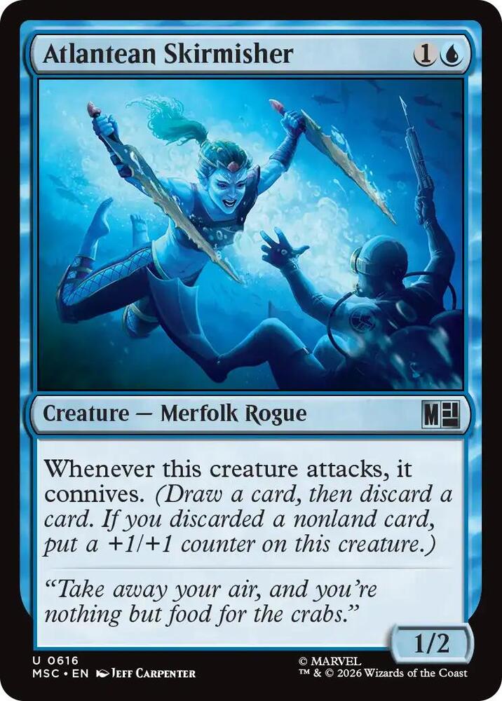 Atlantean Skirmisher - 616: Commander: Marvel Super Heroes
