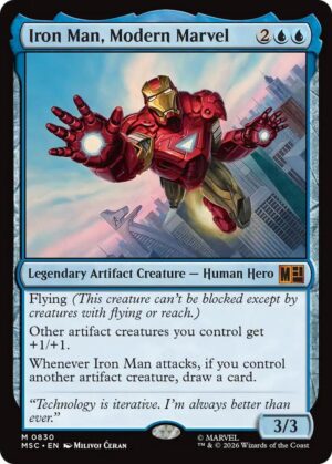 Iron Man, Modern Marvel - 830: Commander: Marvel Super Heroes