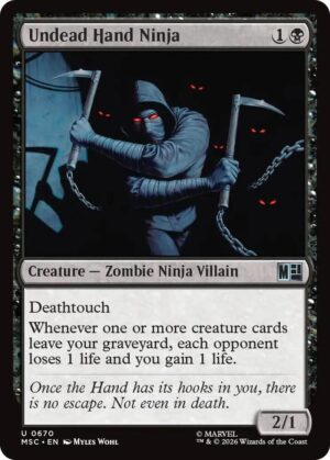 Undead Hand Ninja - 670: Commander: Marvel Super Heroes