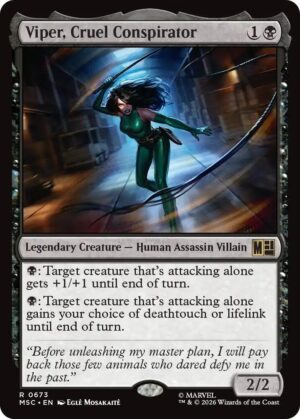 Viper, Cruel Conspirator - 673: Commander: Marvel Super Heroes
