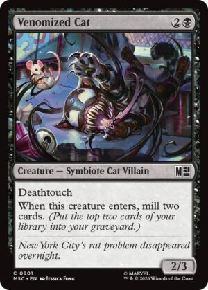 Venomized Cat - 801: Commander: Marvel Super Heroes