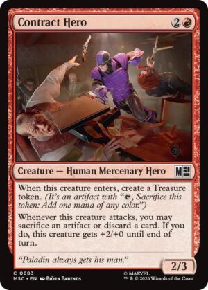 Contract Hero - 683: Commander: Marvel Super Heroes