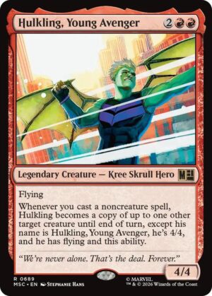 Hulkling, Young Avenger - 689: Commander: Marvel Super Heroes