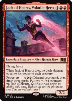 Jack of Hearts, Volatile Hero - 693: Commander: Marvel Super Heroes