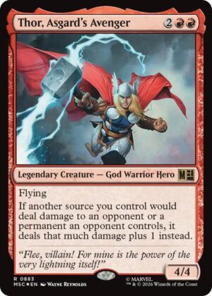 Thor, Asgard's Avenger (Surge Foil) - 883: Commander: Marvel Super Heroes