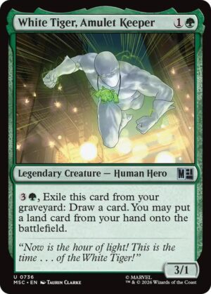 White Tiger, Amulet Keeper - 736: Commander: Marvel Super Heroes