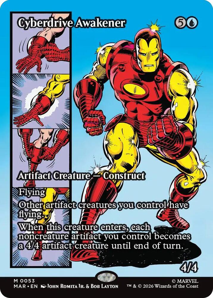 Cyberdrive Awakener (Borderless) - 53: Marvel Universe Eternal-Legal