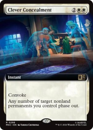 Clever Concealment (Extended Art) - 298: Commander: Marvel Super Heroes