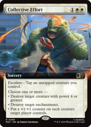 Collective Effort (Extended Art) - 299: Commander: Marvel Super Heroes