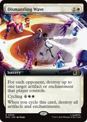 Dismantling Wave (Extended Art) - 300: Commander: Marvel Super Heroes