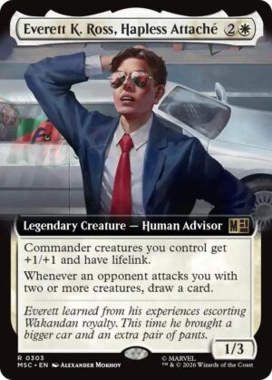 Everett K. Ross, Hapless Attache (Extended Art) - 303: Commander: Marvel Super Heroes