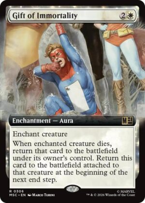 Gift of Immortality (Extended Art) - 306: Commander: Marvel Super Heroes