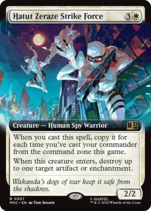 Hatut Zeraze Strike Force (Extended Art) - 307: Commander: Marvel Super Heroes