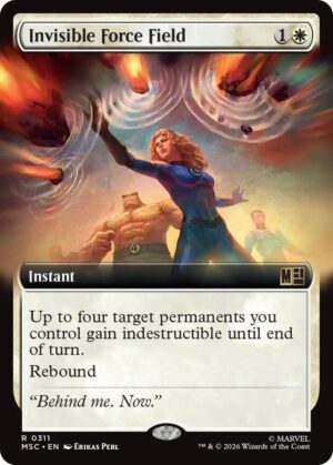 Invisible Force Field (Extended Art) - 311: Commander: Marvel Super Heroes
