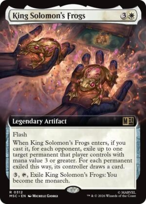 King Solomon's Frogs (Extended Art) - 312: Commander: Marvel Super Heroes